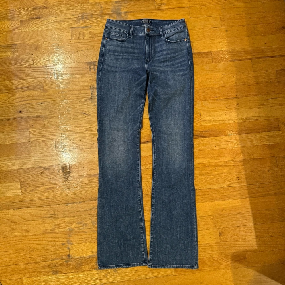 Abercrombie Harper Low Rise Skinny Boot Jean